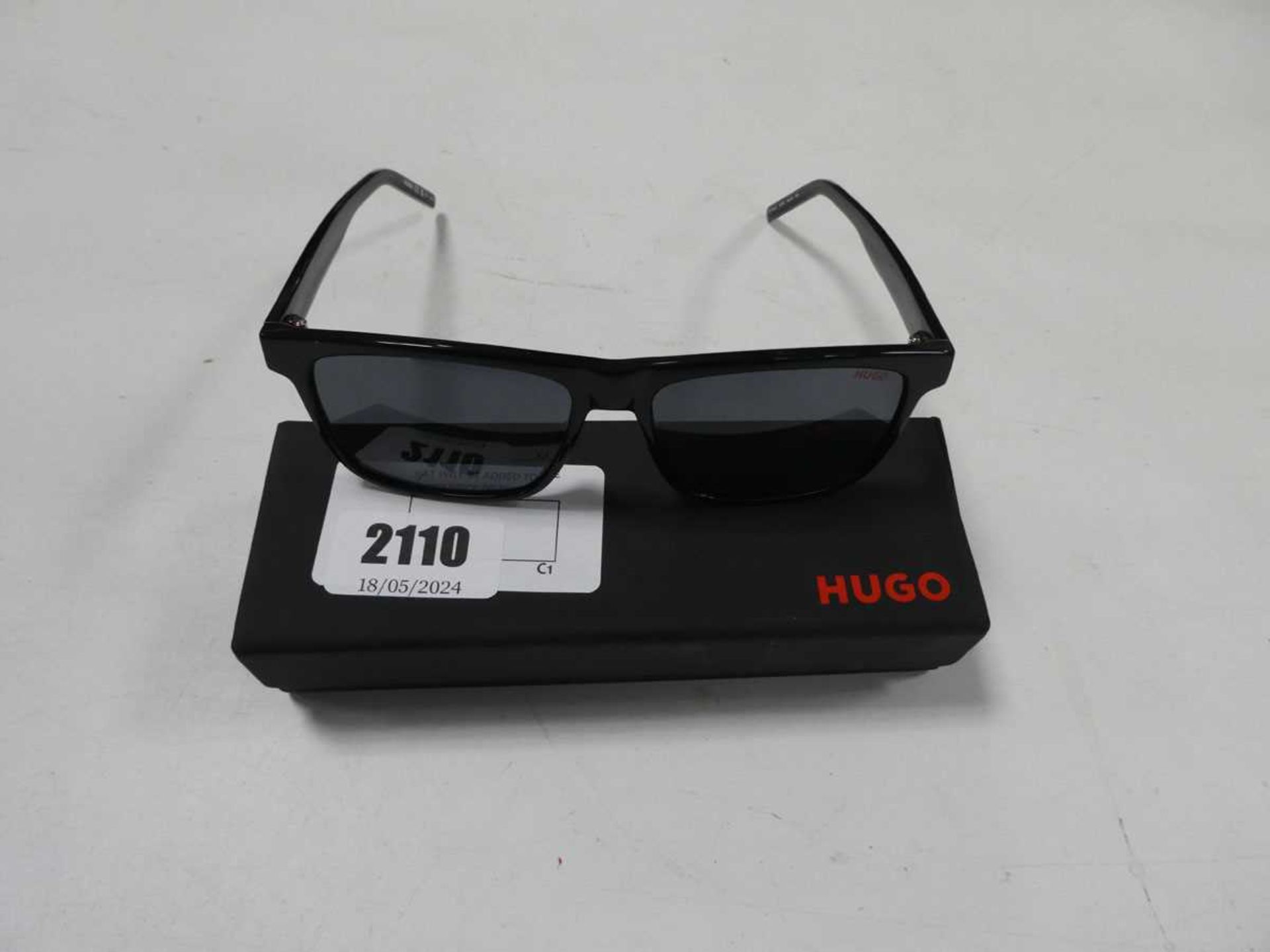 +VAT Pair of Hugo Boss sunglasses in case
