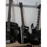 CB Sky electric guitar in black