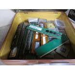 Box of PC CPU and RAM parts for spares and repairs