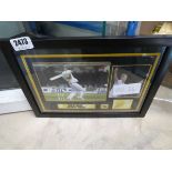 Unverified framed photo of All-Round cricketer Ben Stokes, limited ed. 1 of 200 (no COA)