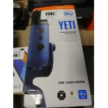 +VAT Blue Yeti USB microphone