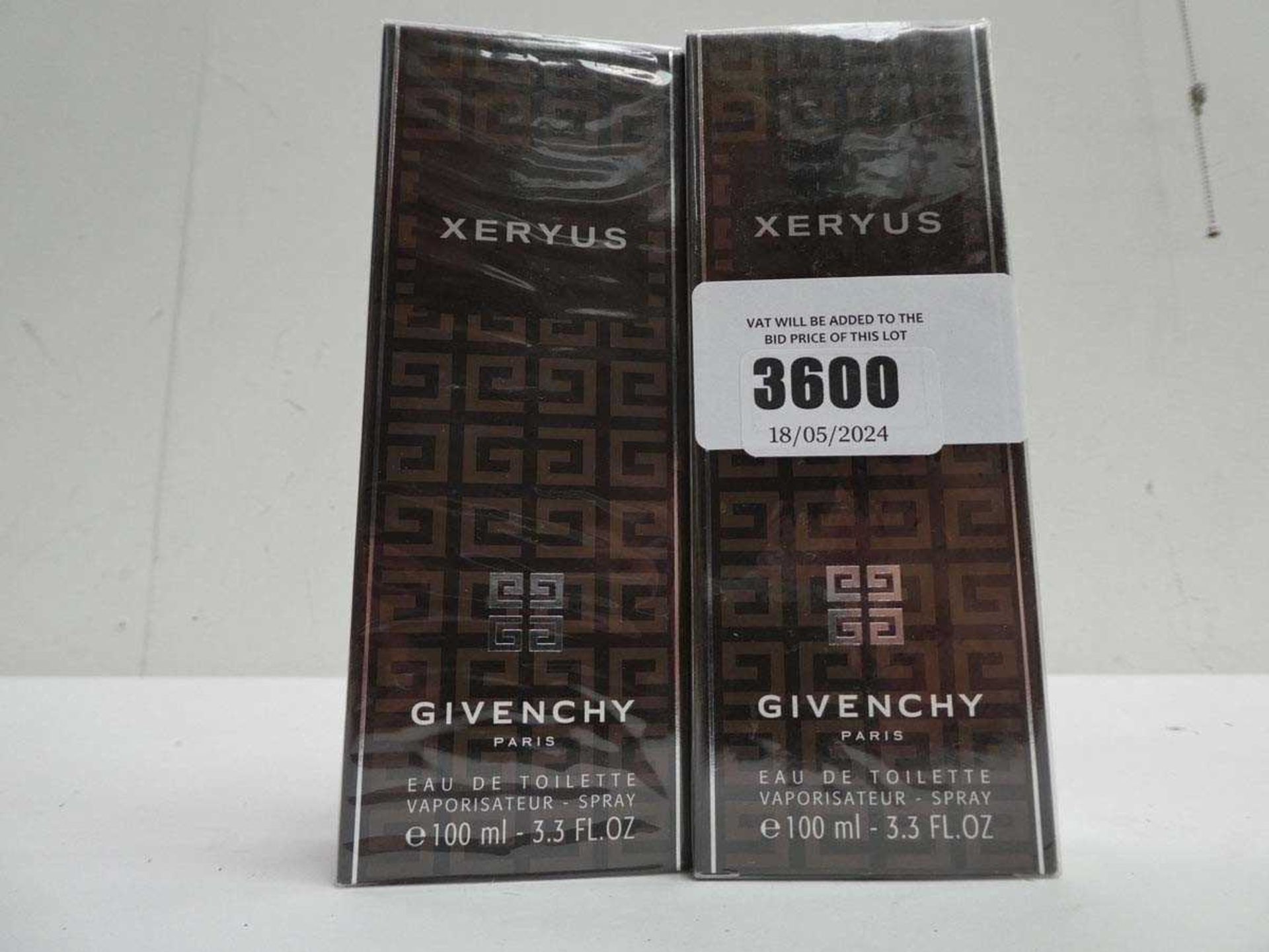 +VAT 2 x Givenchy Xeryus edt 100ml