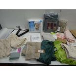 +VAT Curtains, pillowcases & pillow protectors, throw, hangers, towels, eye mask, cushion covers