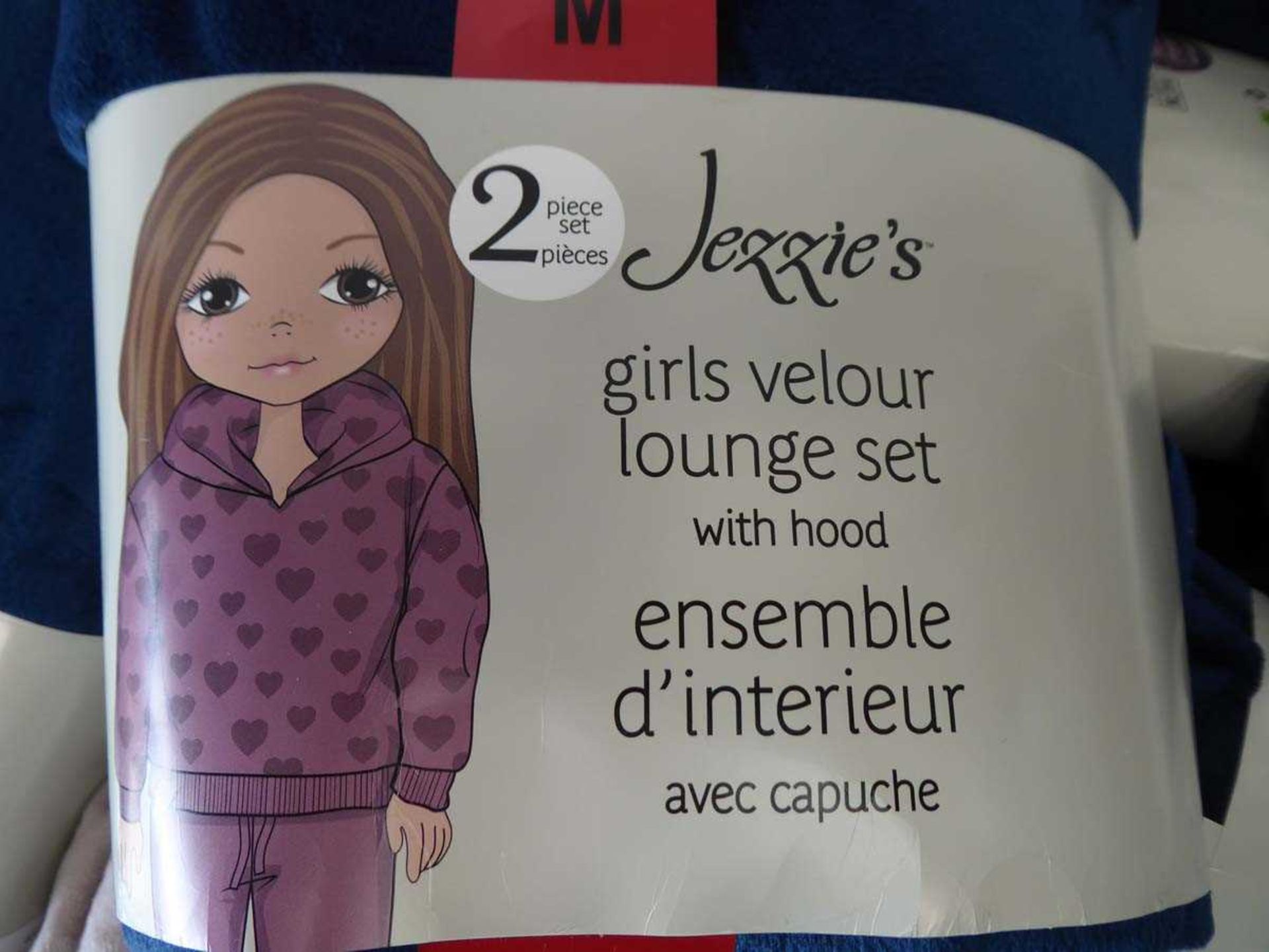 Large quantity of children's clothing, to include Jezze's girls velour lounge sets, jogging bottoms, - Image 2 of 2