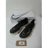 +VAT Boxed pair of Nike Air Zoom trainers, black and gold, UK 10.5