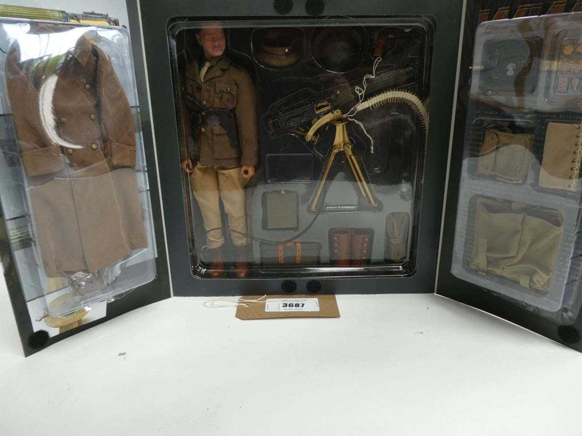 +VAT DID K 80050 WWII Action Figure British Guards Officer John Colman B.E.F. 1:6 collectable figure - Image 2 of 2