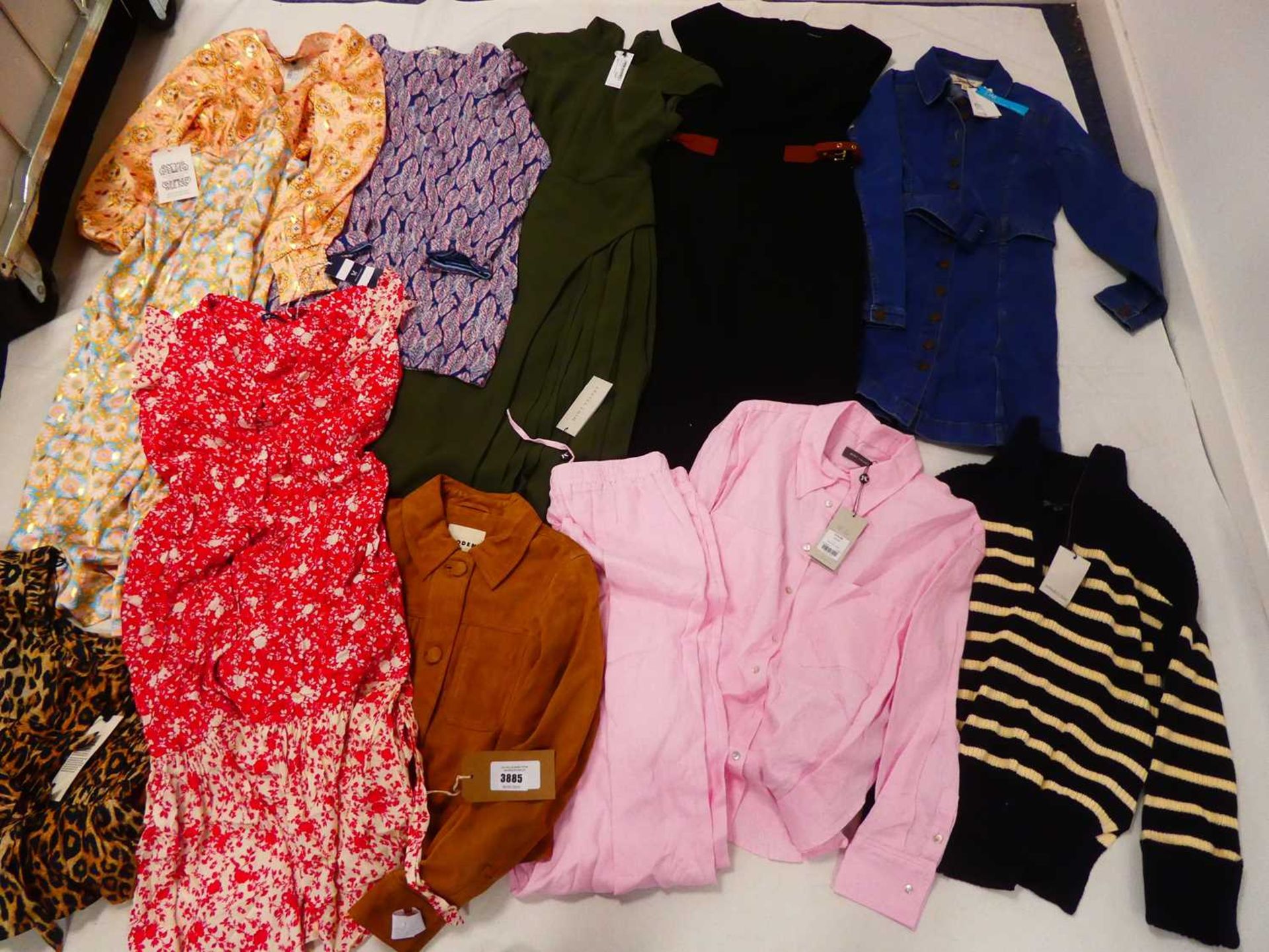 +VAT Selection of clothing to include Karen Millen, Mint Velvet, NoBody's Child, etc