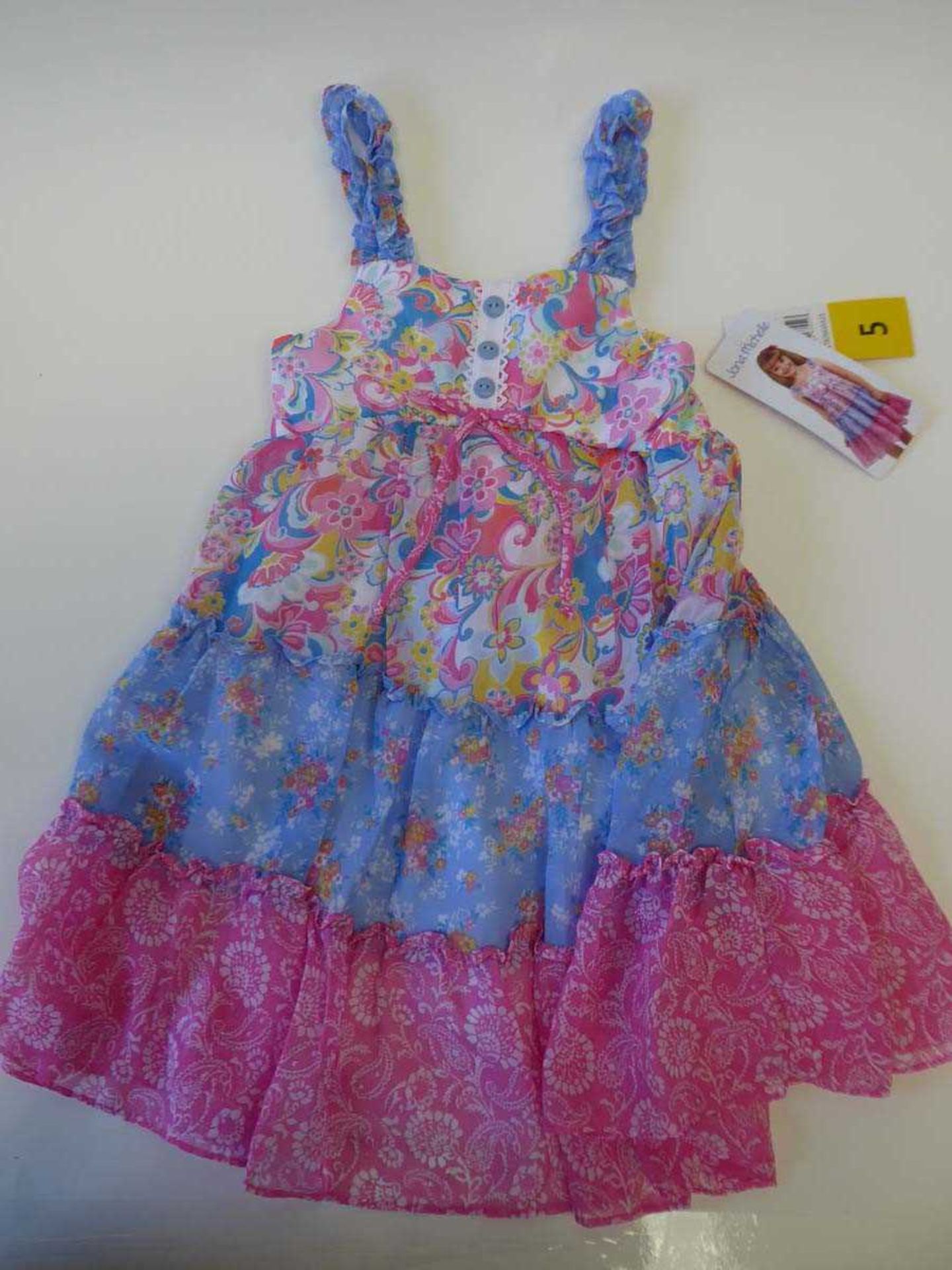 Approx. 25 kids Jona Michelle girls dresses, in four different patterns and various sizes - Image 2 of 5