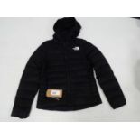 +VAT The North Face aconcagua jacket in black size small (hanging)