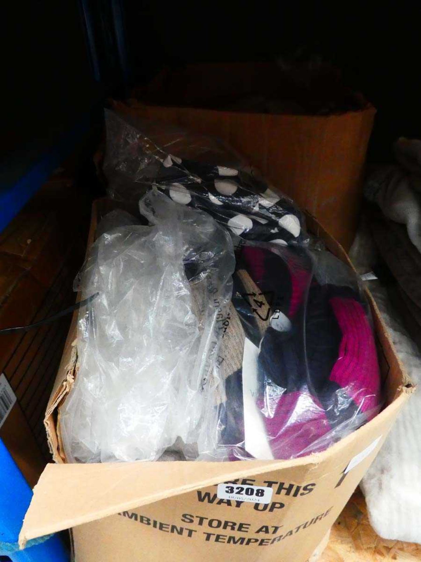 2 boxes of mixed assorted clothing