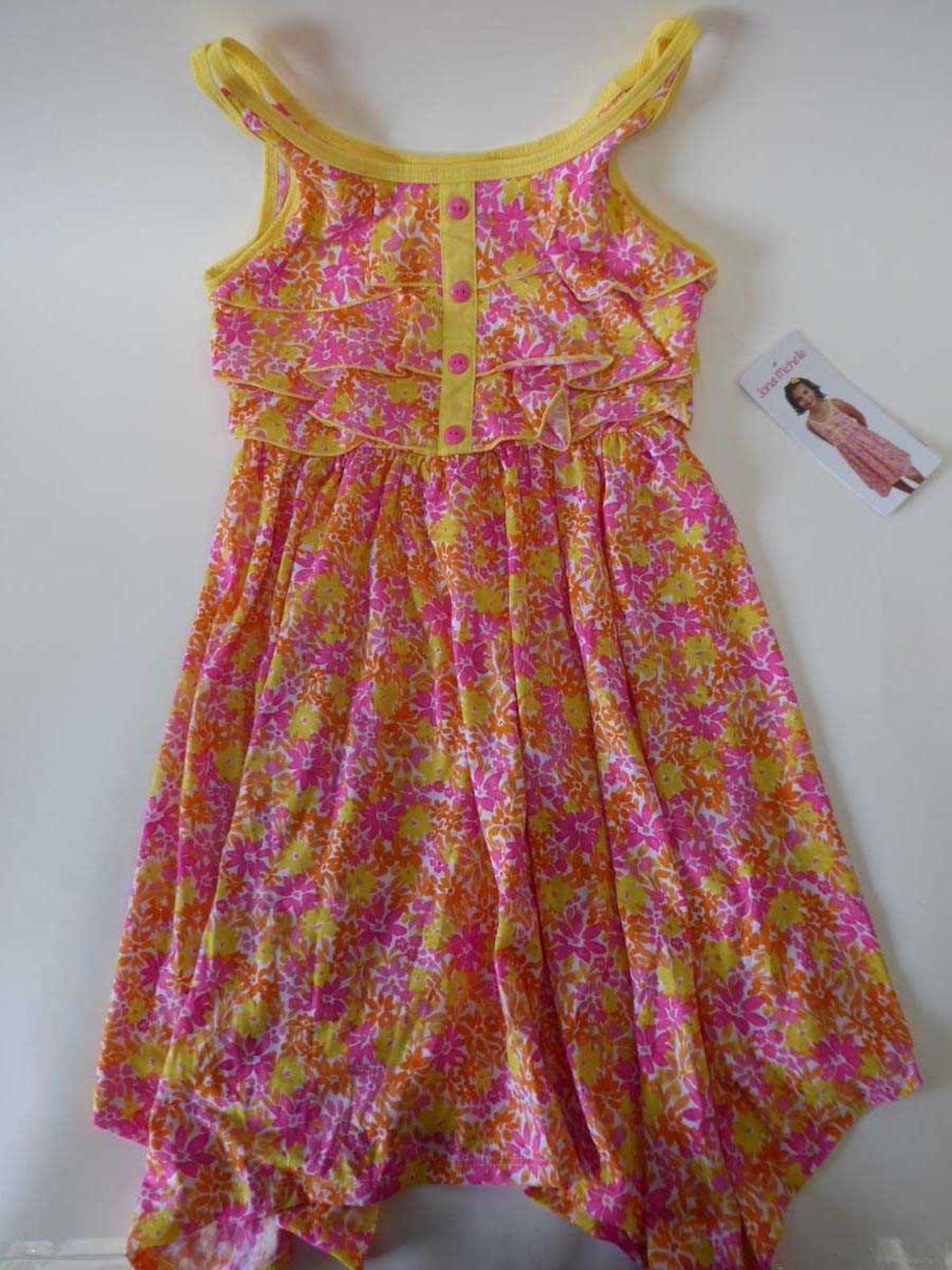 +VAT Approx. 25 children's Jona Michelle dresses, in 4 different patterns and various sizes - Image 4 of 5