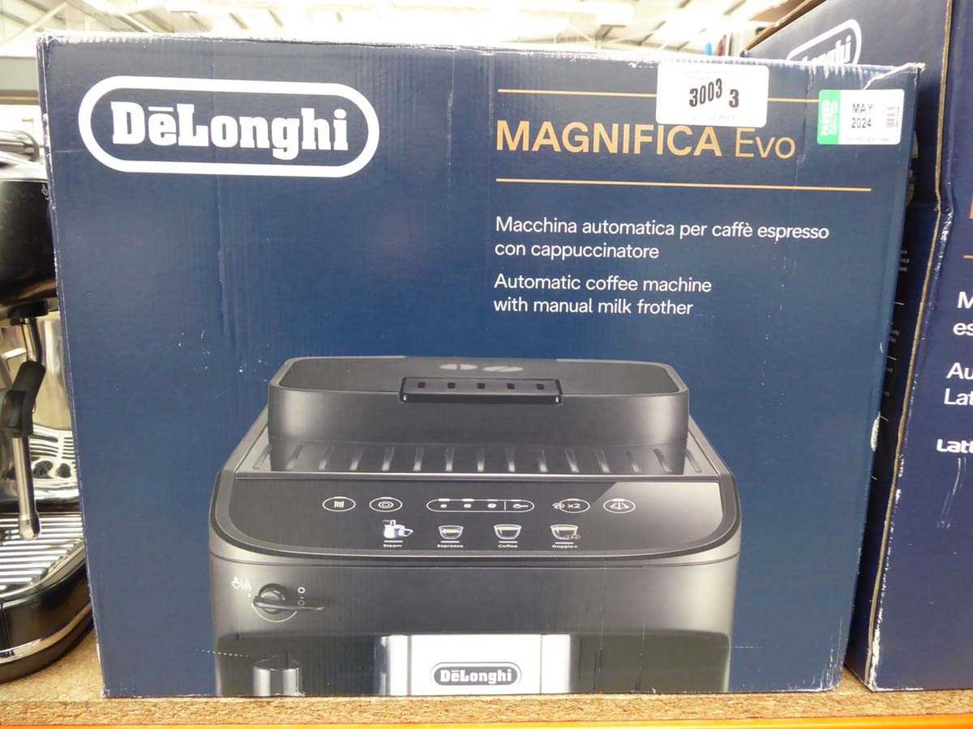 +VAT De'longhi Magnifica Evo coffee machine