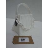 +VAT Yevont Retro 3D handbag in white