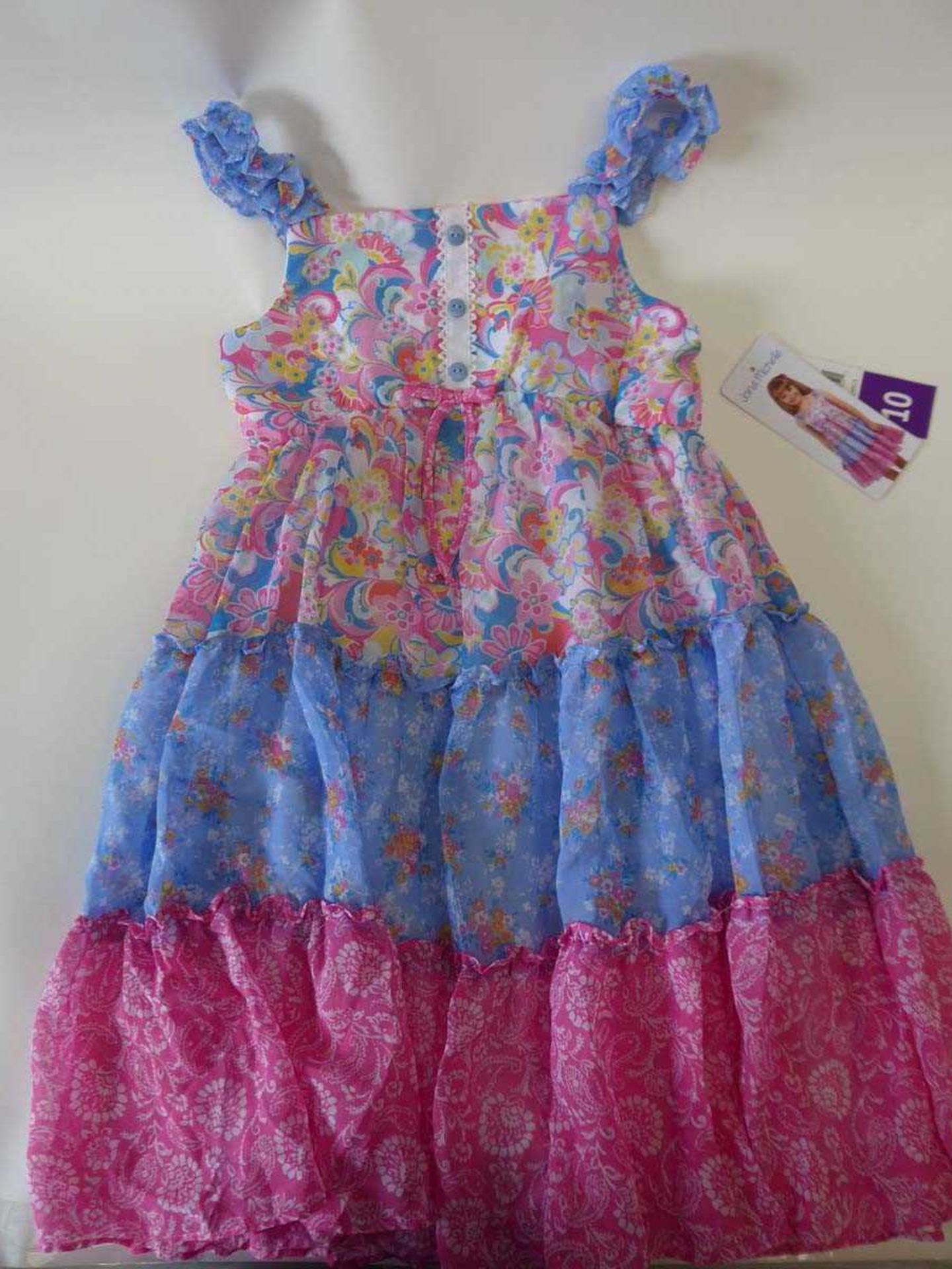 +VAT Approx. 25 children's Jona Michelle dresses, in 4 different patterns and various sizes - Image 2 of 5