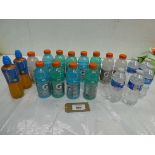 +VAT Selection of drinks comprising Lucozade, Gatorade Frost and Spring water