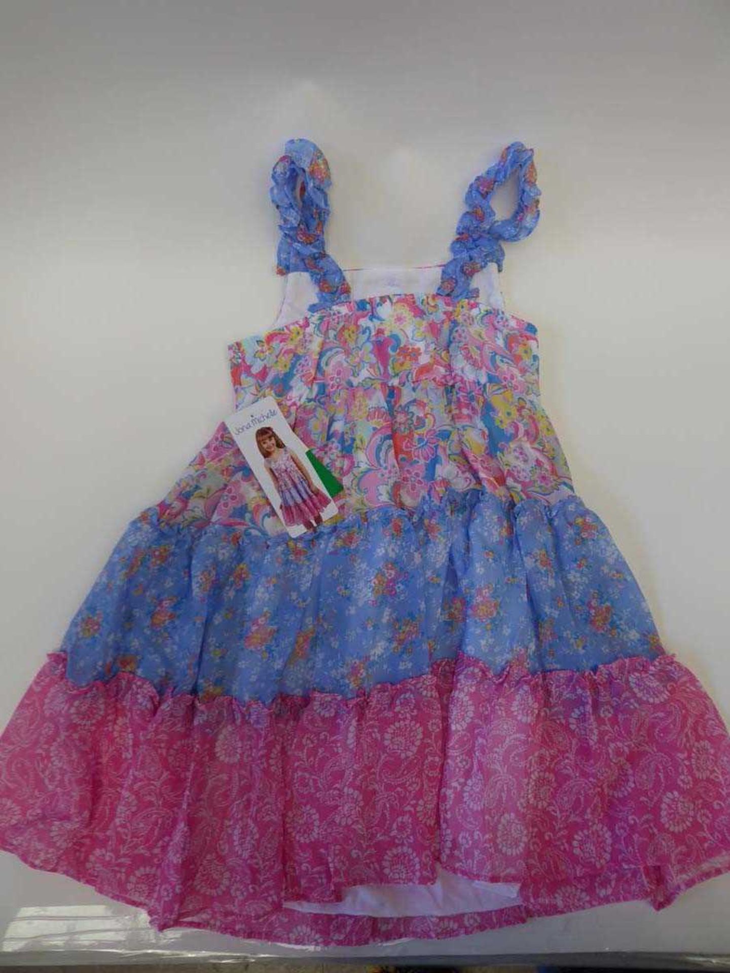 Approx. 25 kids Jona Michelle girls dresses, in four different patterns and various sizes - Image 4 of 5