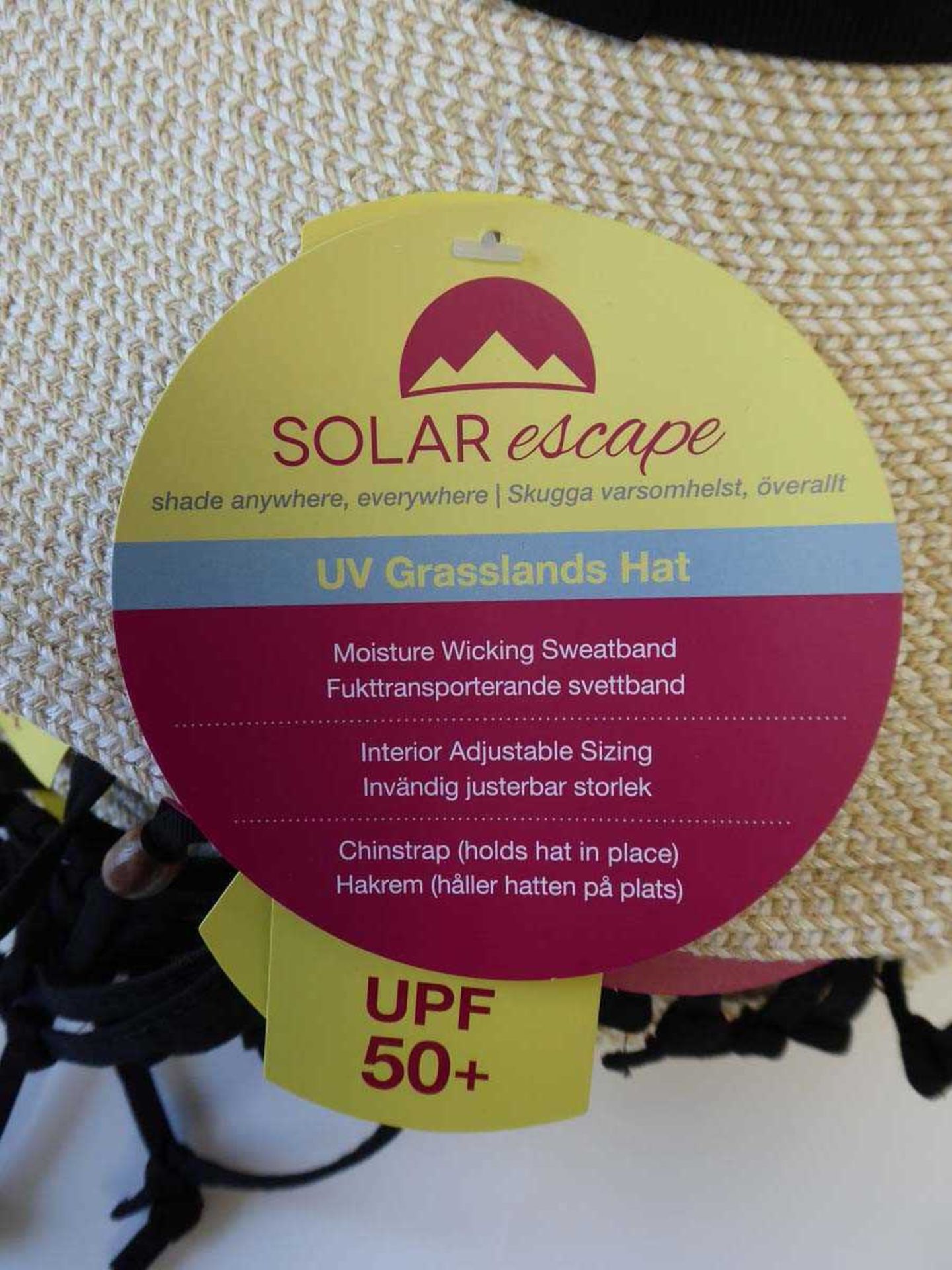 +VAT Approx. 20 Solar Escape UV grasslands hats - Image 2 of 2