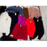 +VAT Selection of clothing to include Lucy & Yak, Levis, Mistral, etc