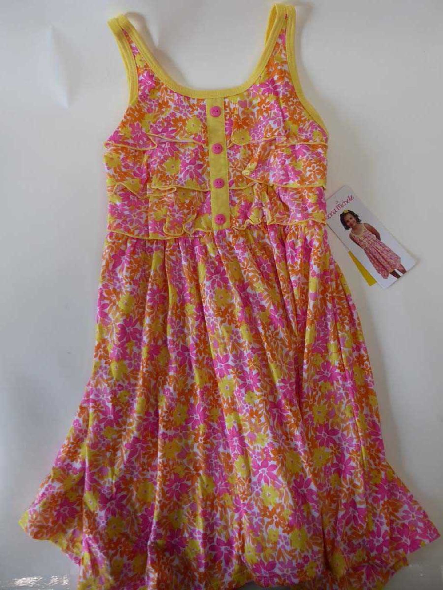 +VAT Approx. 25 children's Jona Michelle dresses, in 4 different patterns and various sizes - Image 4 of 5