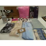 +VAT Thermal curtains, throw, hand towels, tea towel, body weight scales, Organizer board,