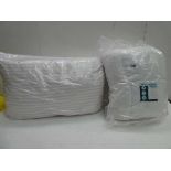 +VAT 150x200cm mattress topper and pack of 2 pillows