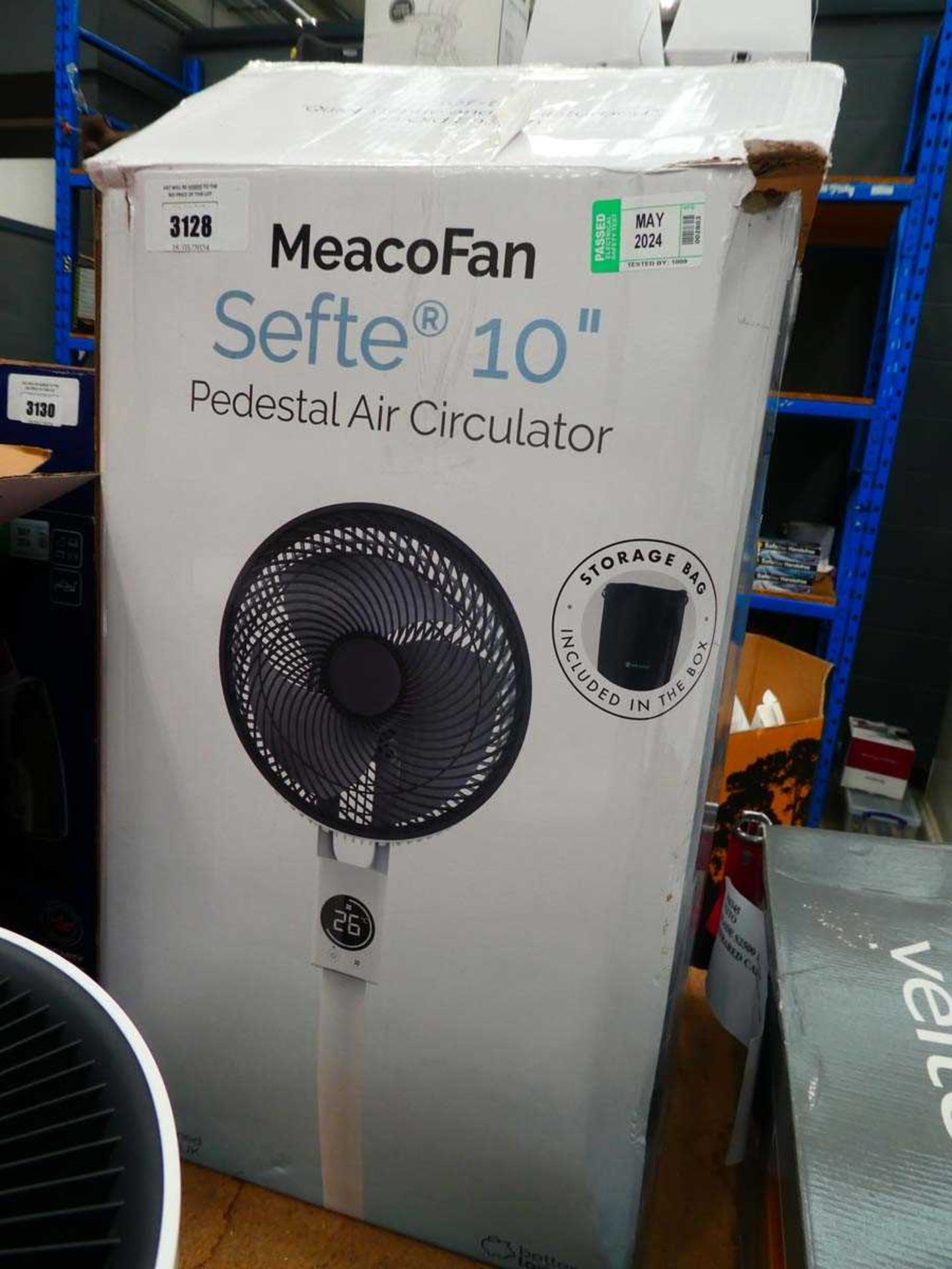 +VAT Meaco pedestal air circulator fan