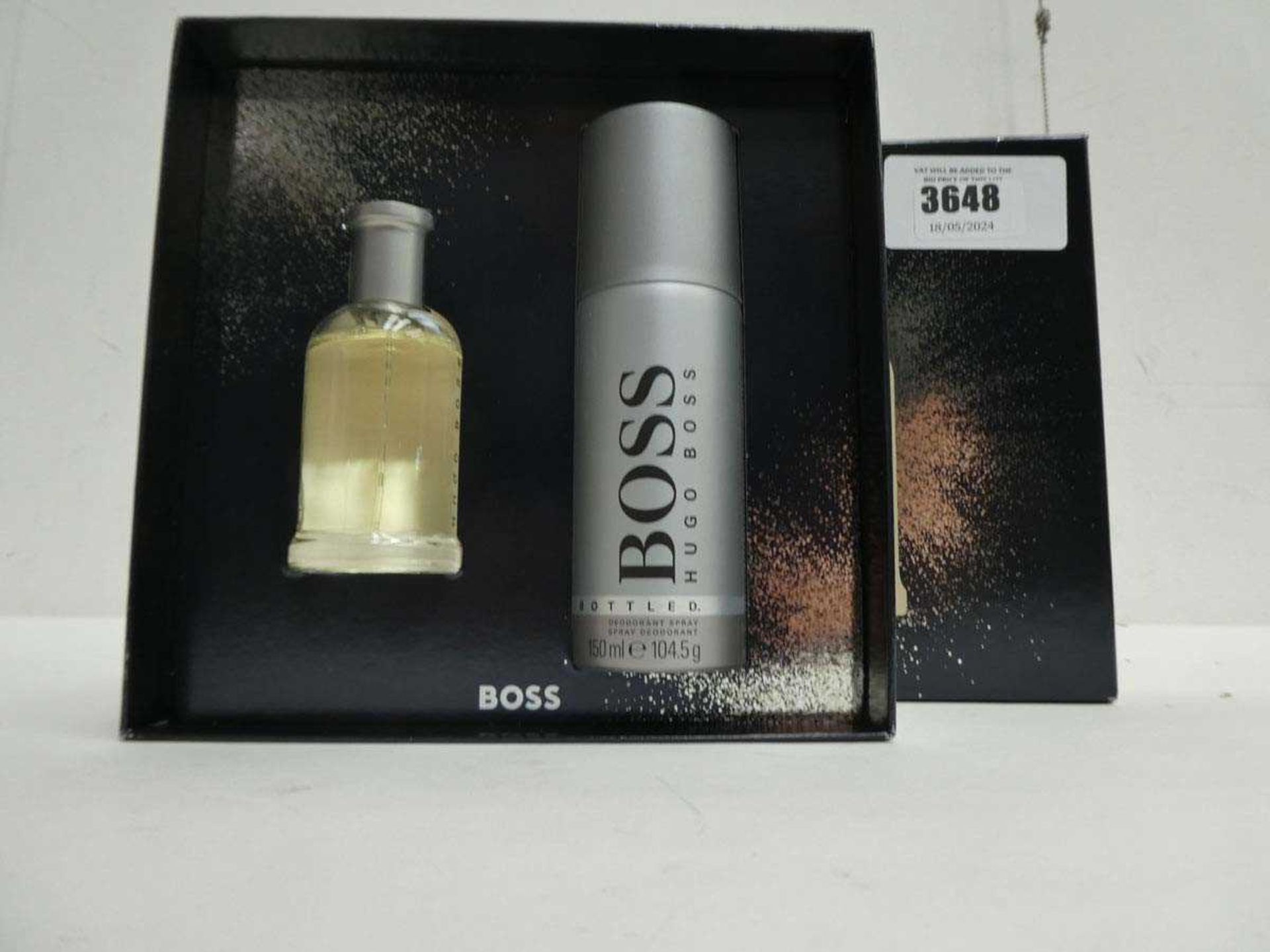 +VAT Boss Bottled. eau de toilette 50ml & deodorant 150ml gift box set