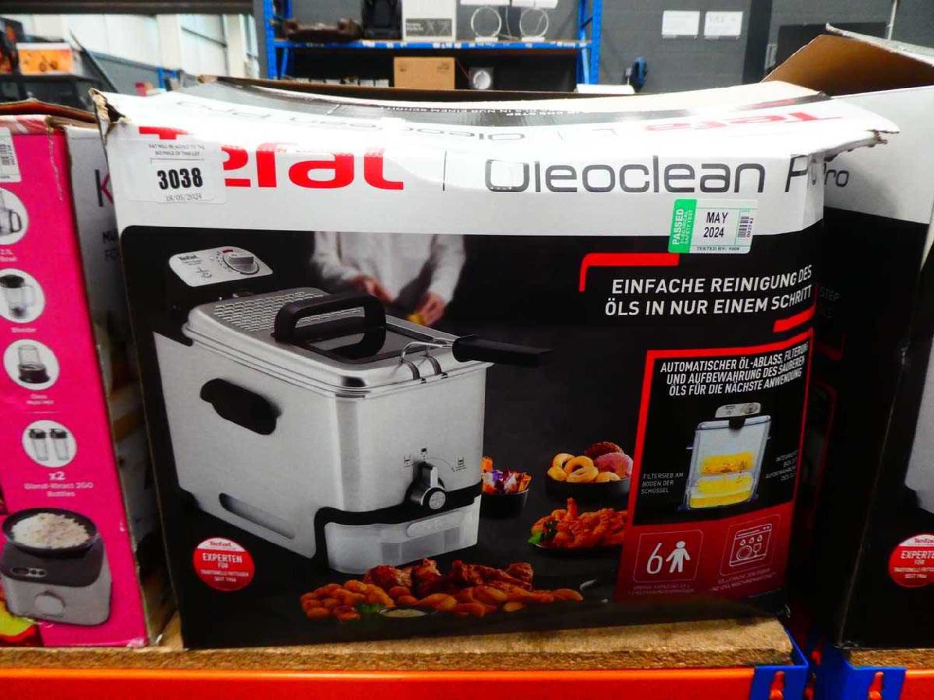 +VAT Tefal Oleoclean Pro Deep Fryer