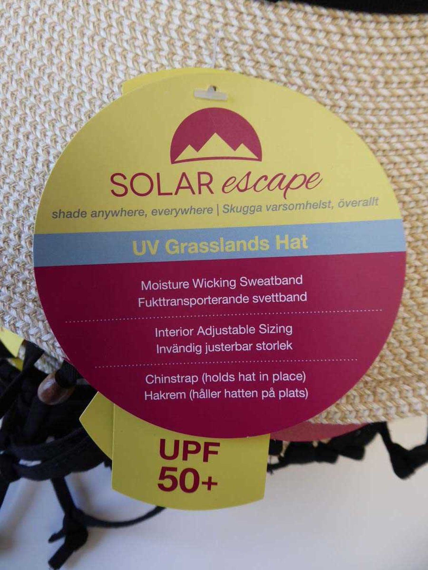 +VAT Approx. 20 Solar Escape UV grasslands hats - Image 2 of 2