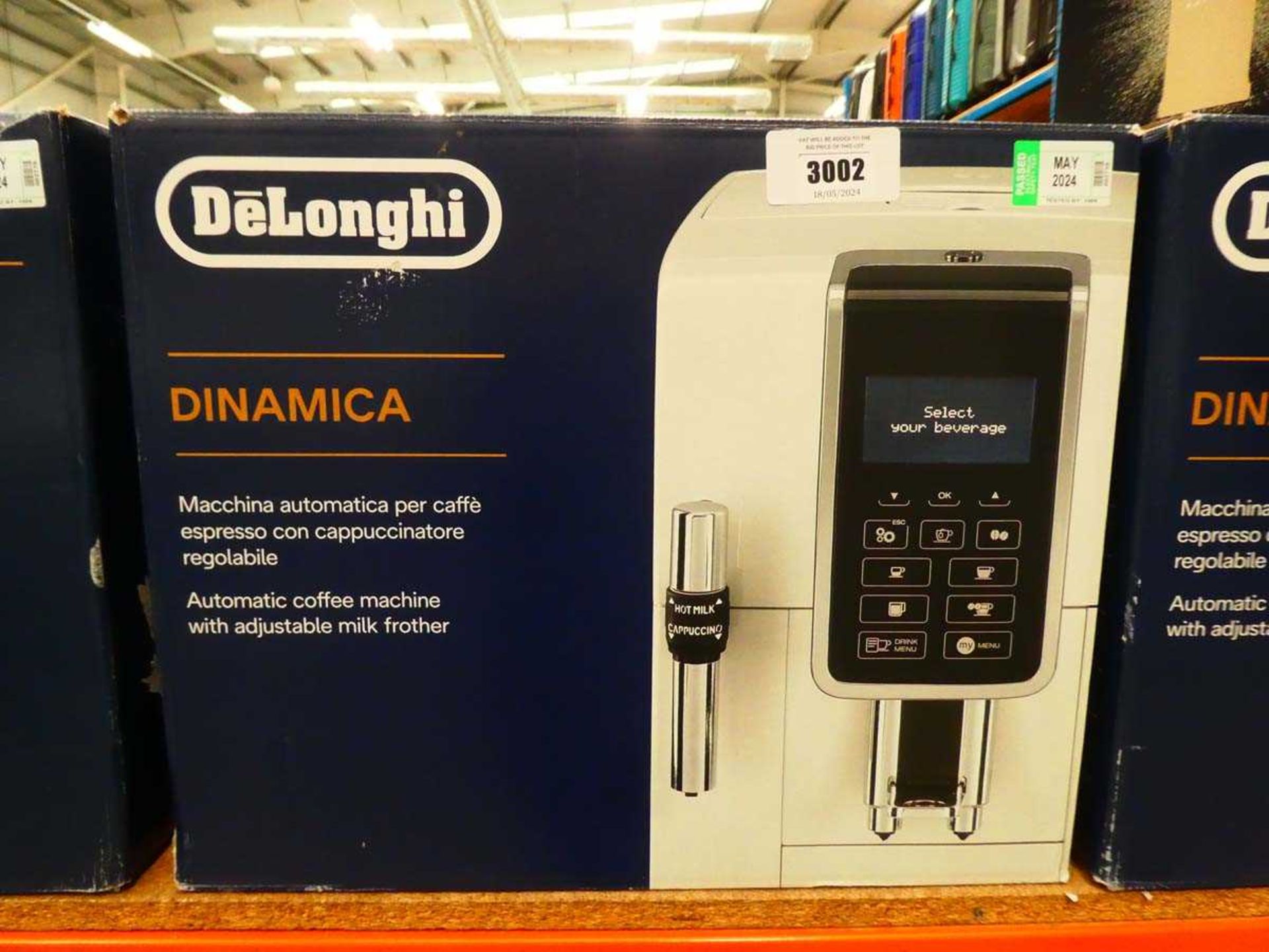 +VAT De'longhi Dinamica coffee machine