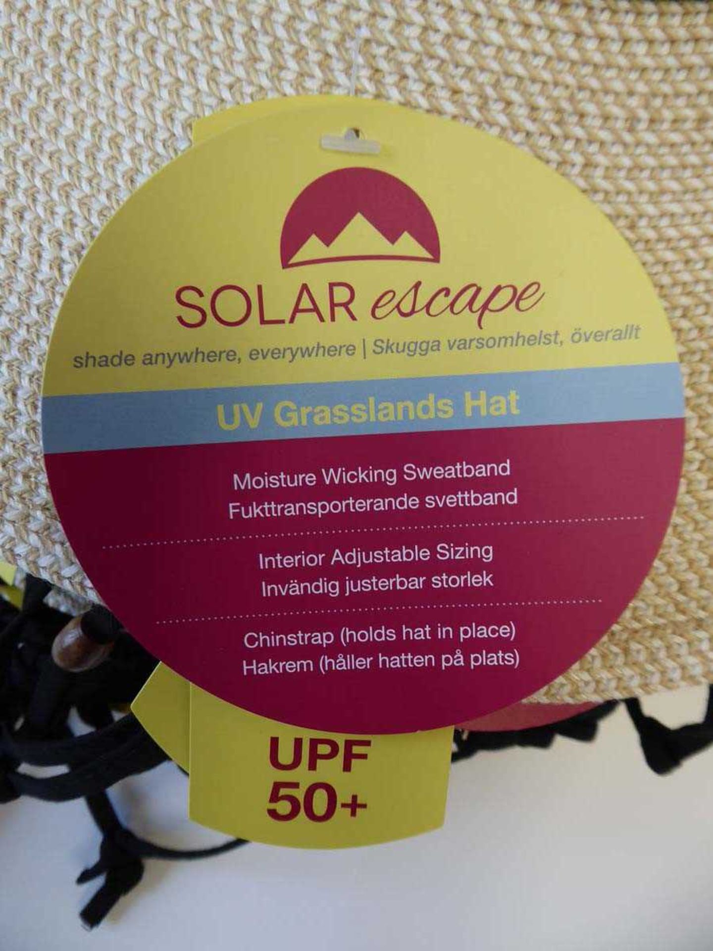 +VAT Approx. 20 Solar Escape UV grasslands hats - Image 2 of 2