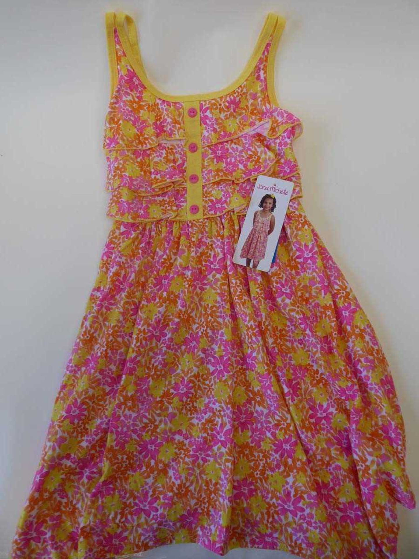 Approx. 25 kids Jona Michelle girls dresses, in four different patterns and various sizes - Image 4 of 5