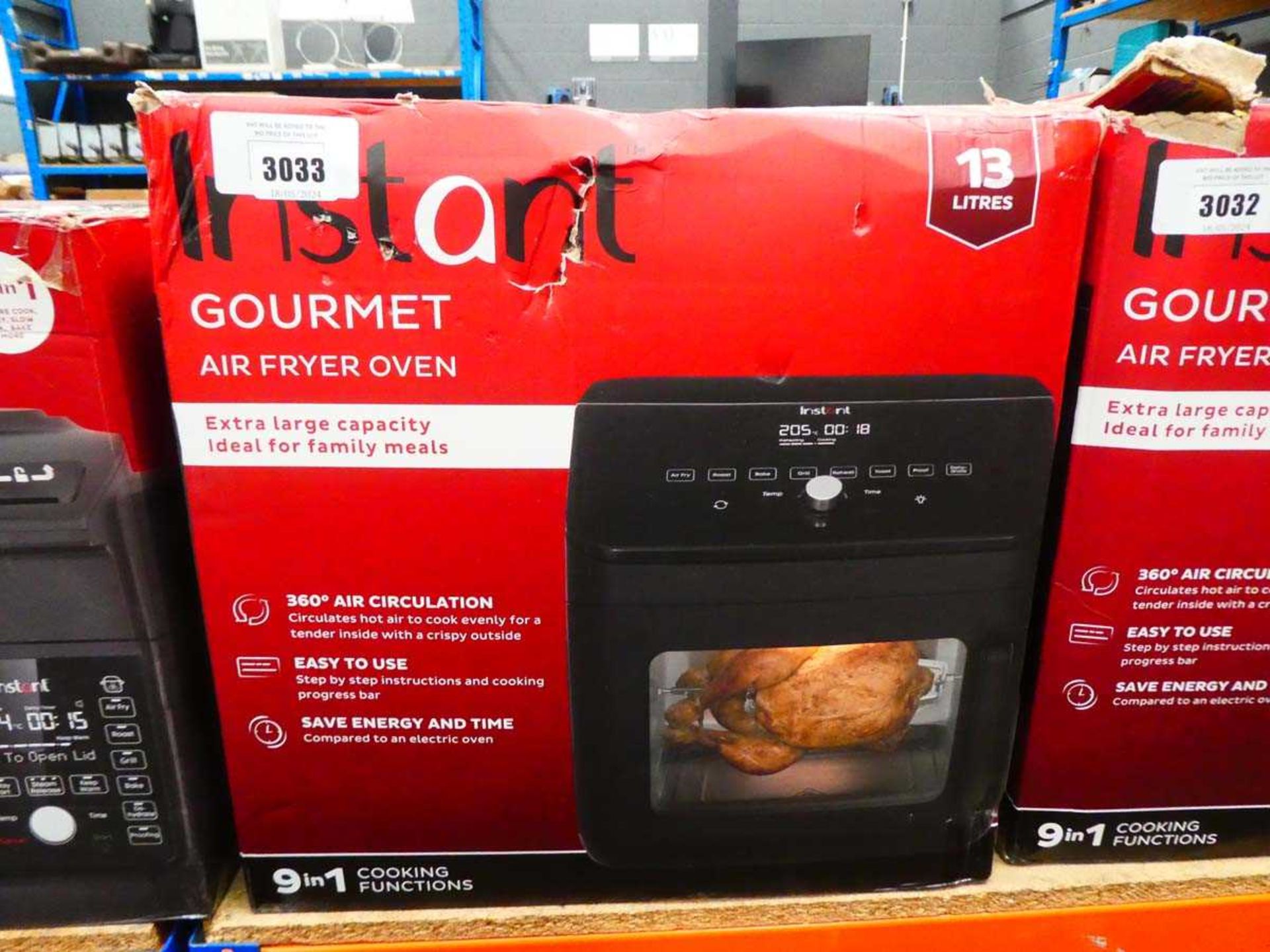 +VAT Instant Gourmet air fryer oven