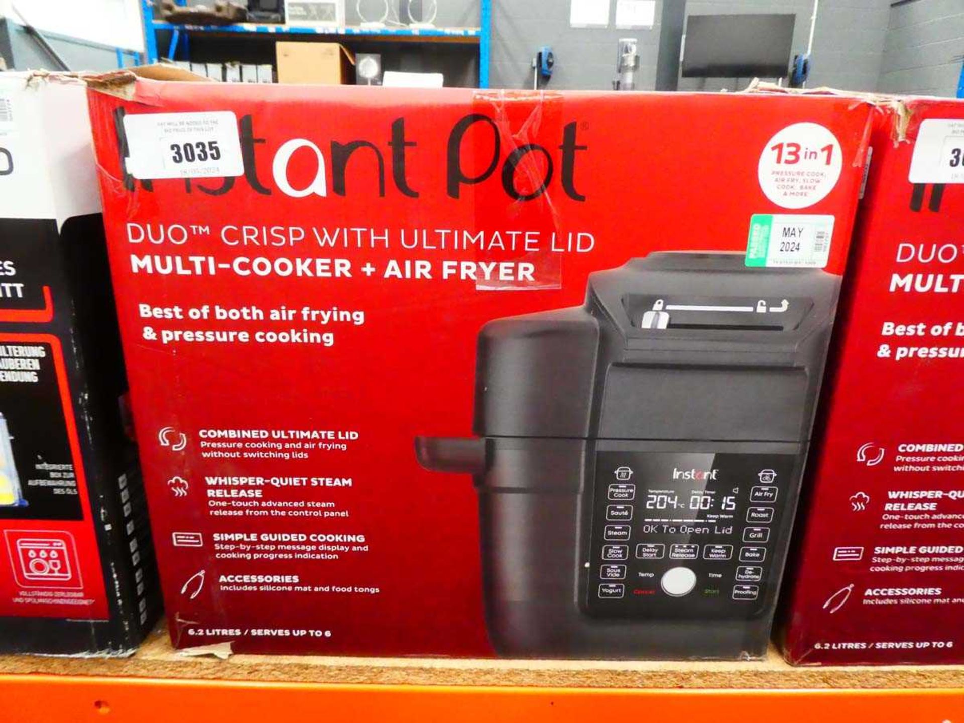 +VAT Instant Pot Duo Crisp + Air Fryer