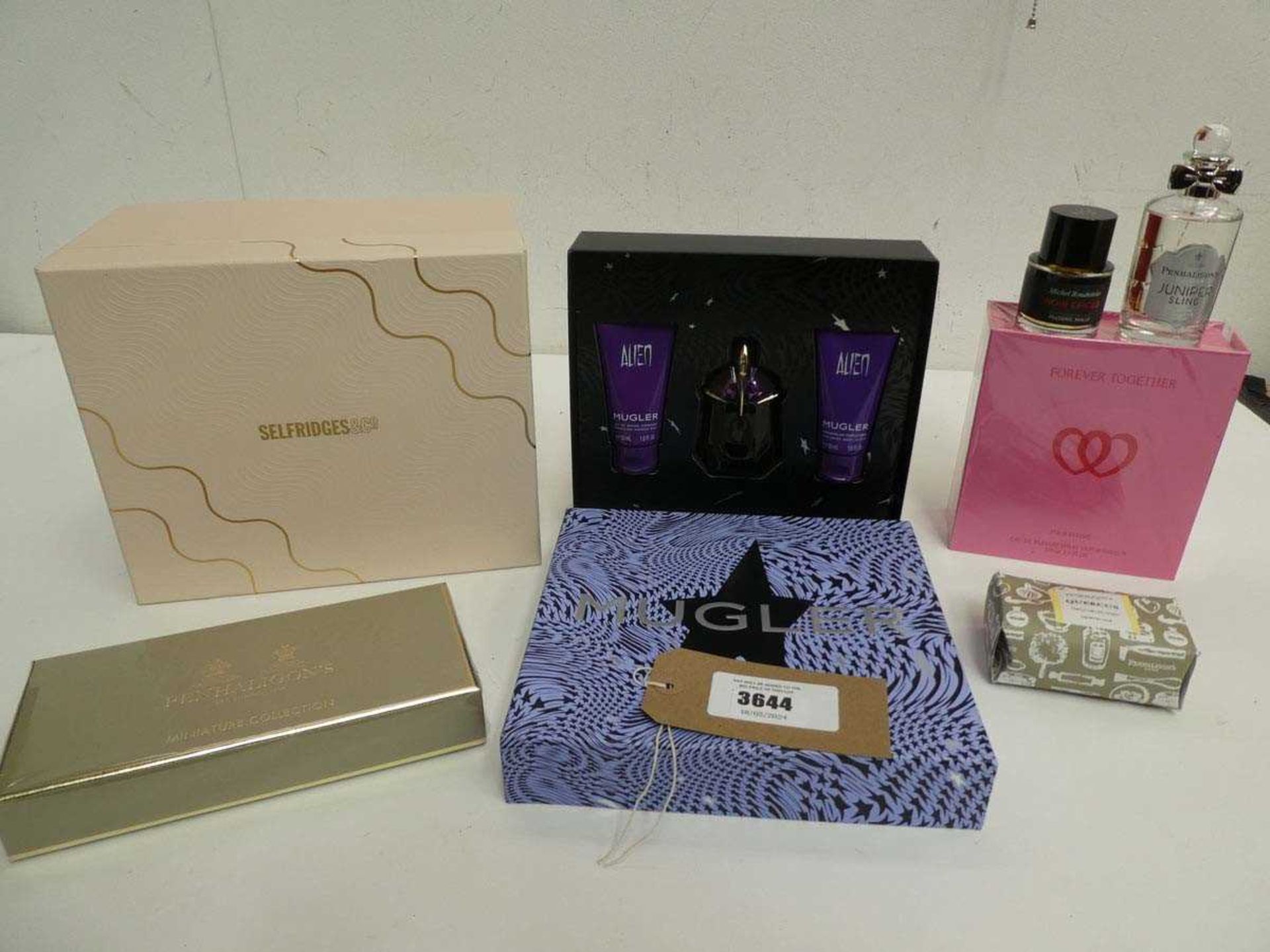 +VAT Selfridges & Co beauty advent calendar, Mugler Alien gift set, Forever Together fragrance