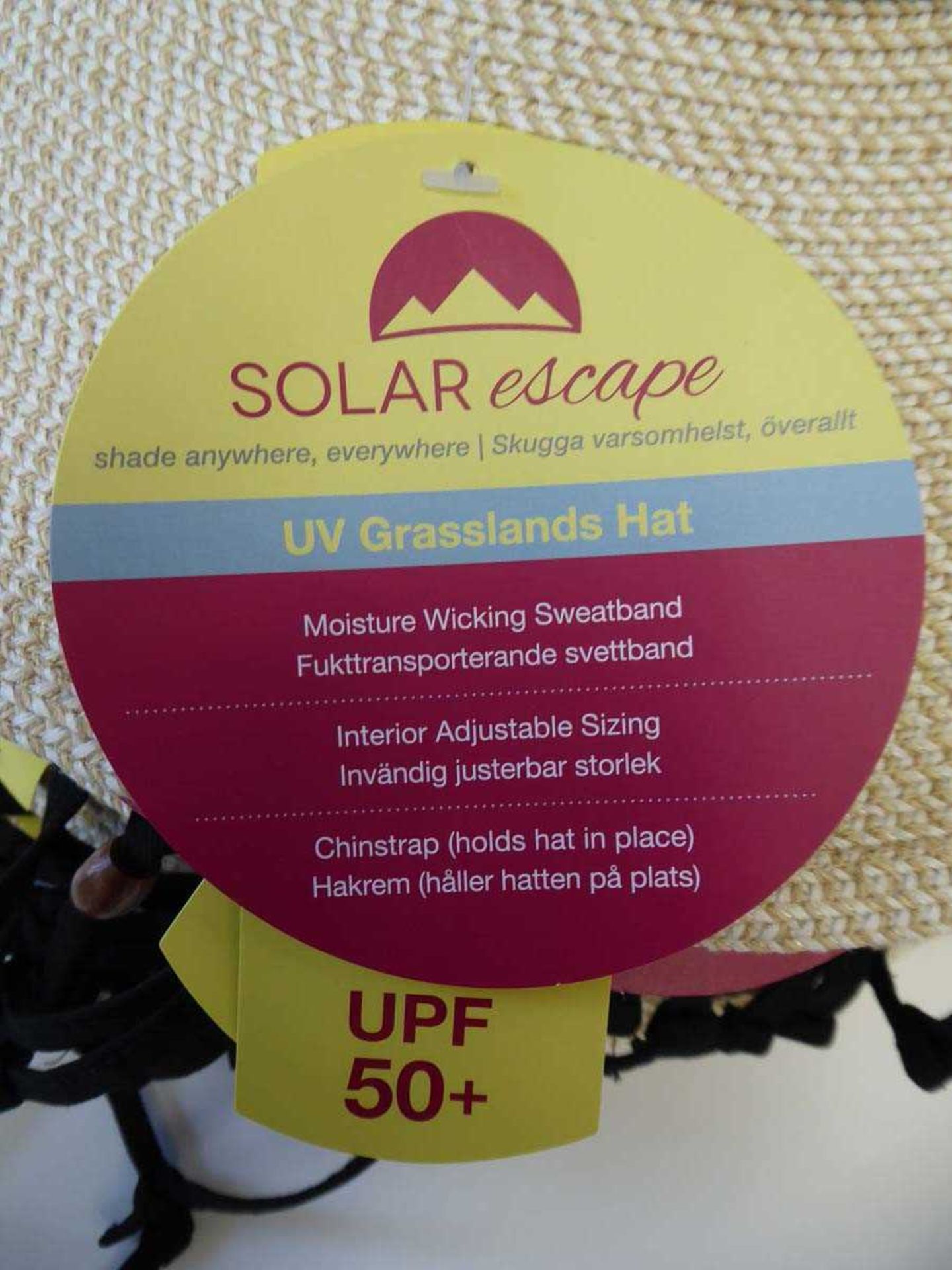 +VAT Approx. 20 Solar Escape UV grasslands hats - Image 2 of 2