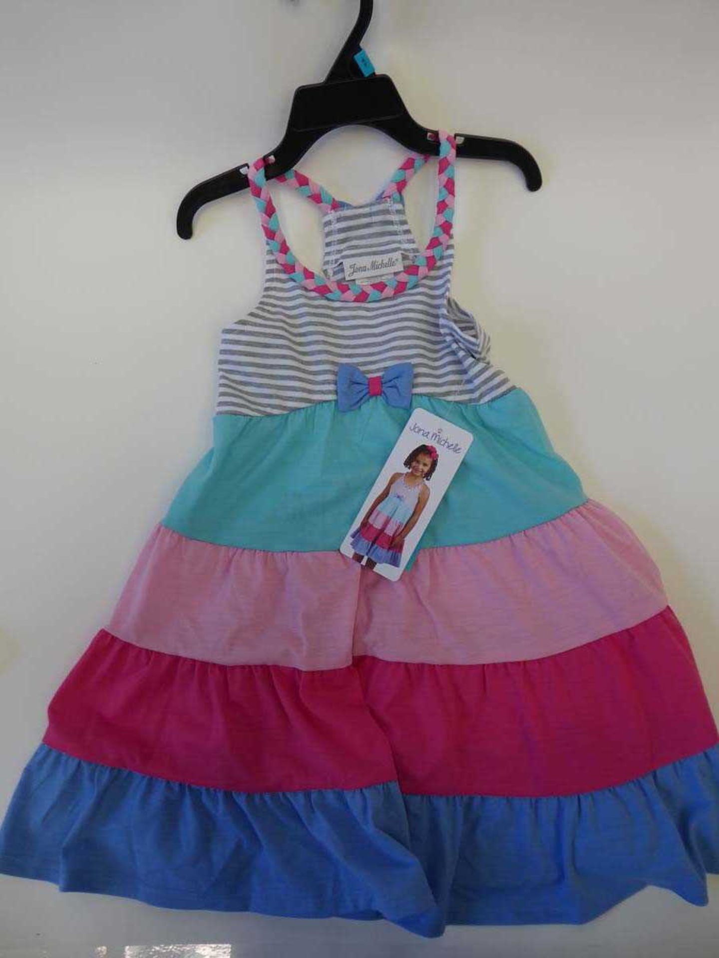 Approx. 25 kids Jona Michelle girls dresses, in four different patterns and various sizes - Image 3 of 5