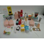 +VAT Selection of branded toiletries including Chanel, Elemis, Clinique, Pixi, Tropic etc