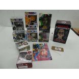 +VAT Collectable figures including Pop! vinyl and You Tooz and Metallica One Box skull figure