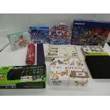 +VAT Playmobil, Aqua Gelz, Cat Bingo, Build Your Own Den, jigsaw, Animal Fishing car etc