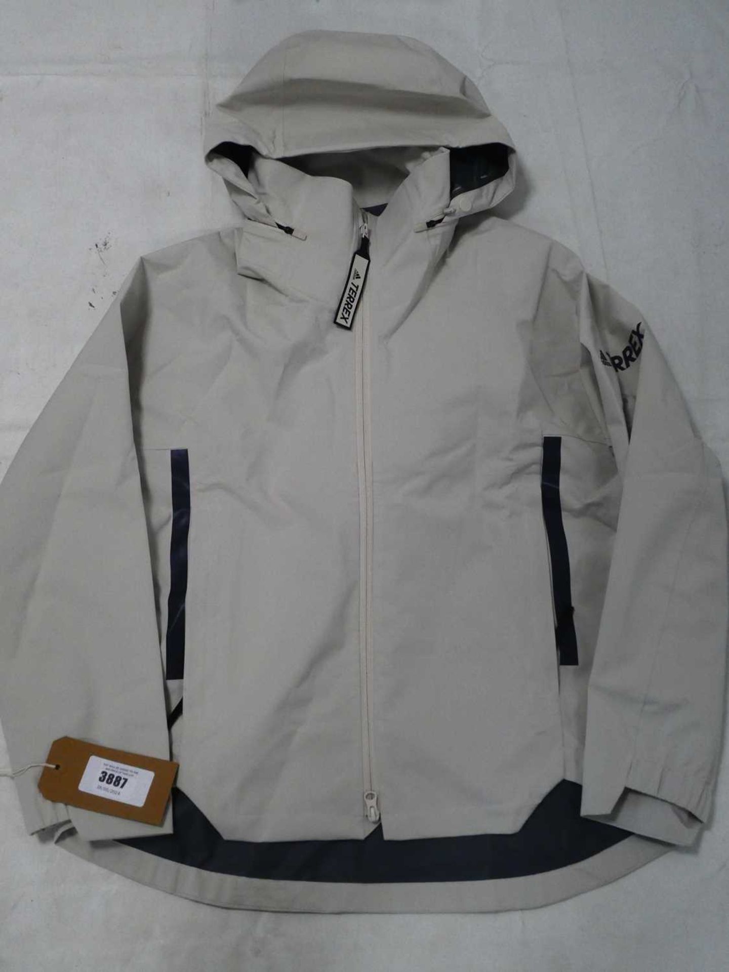 +VAT Adidas Cw myshelter coat in alumina size 12