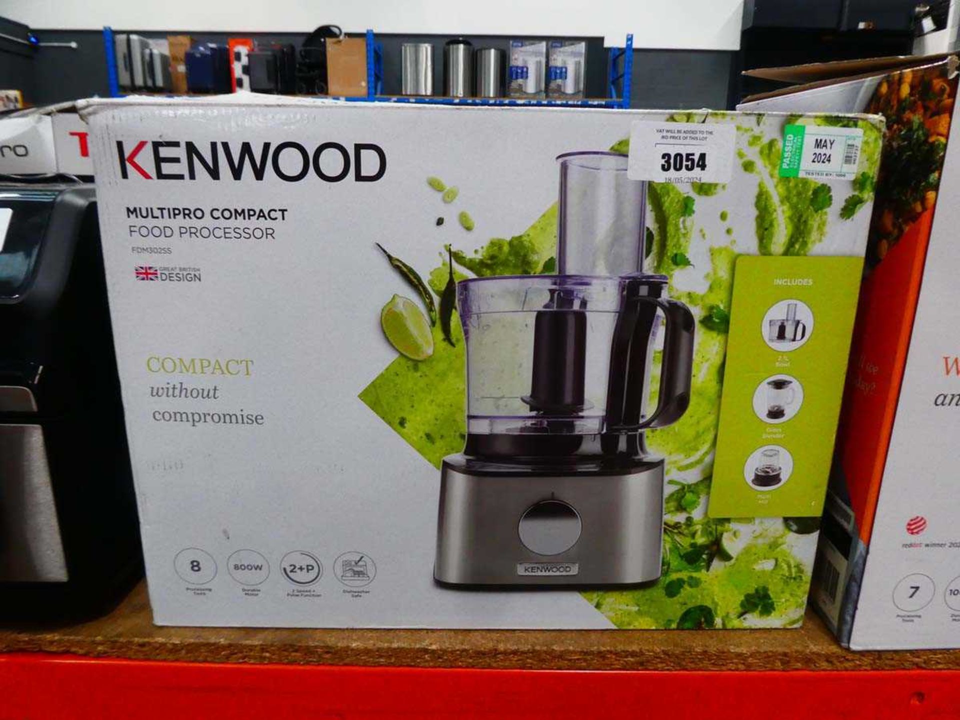 +VAT Kenwood Multipro Compact food processor