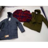 +VAT 3x Jackets to include Levi's and Sea Salt Cornwall