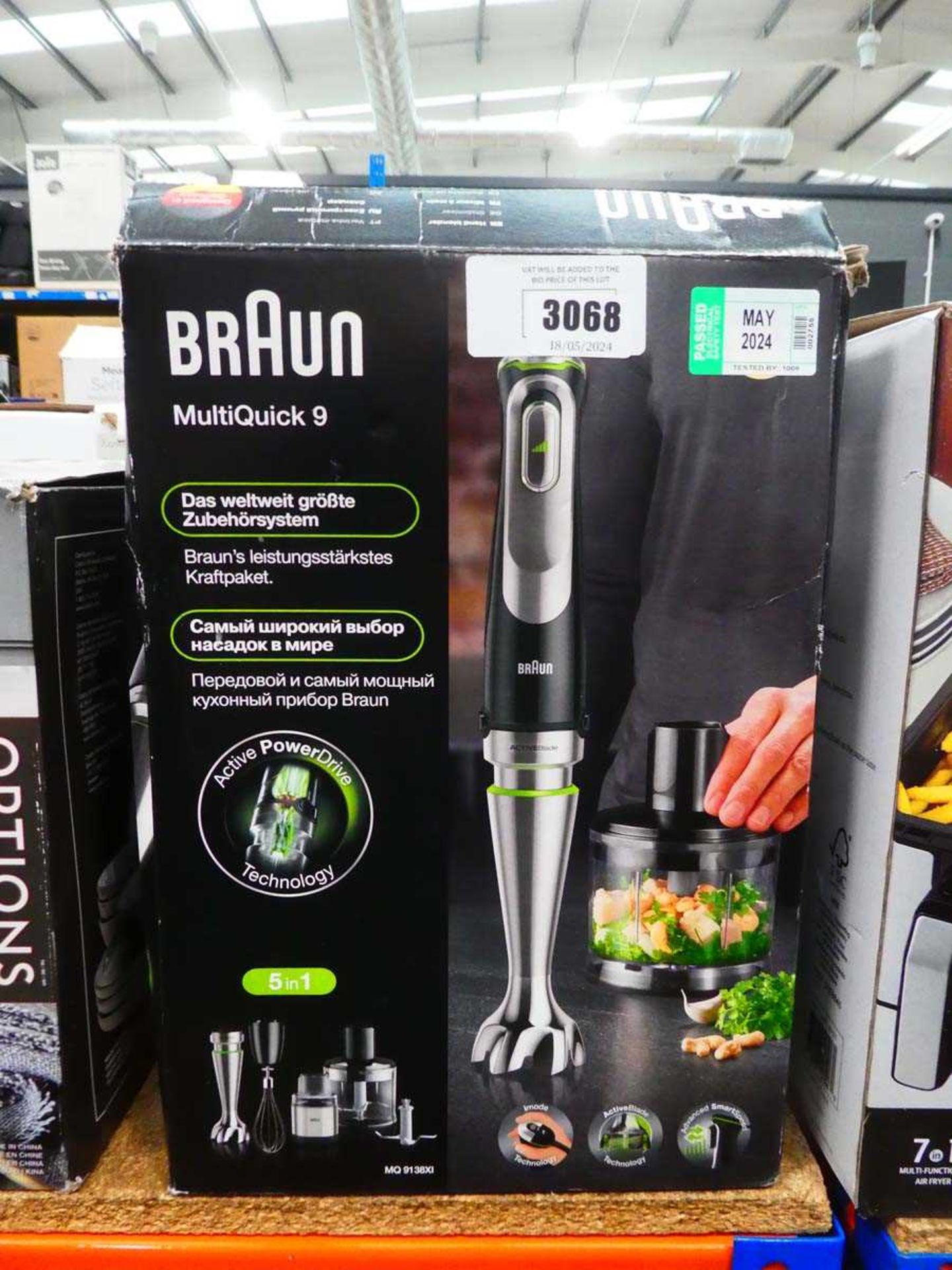 +VAT Braun MultiQuick 9 blender