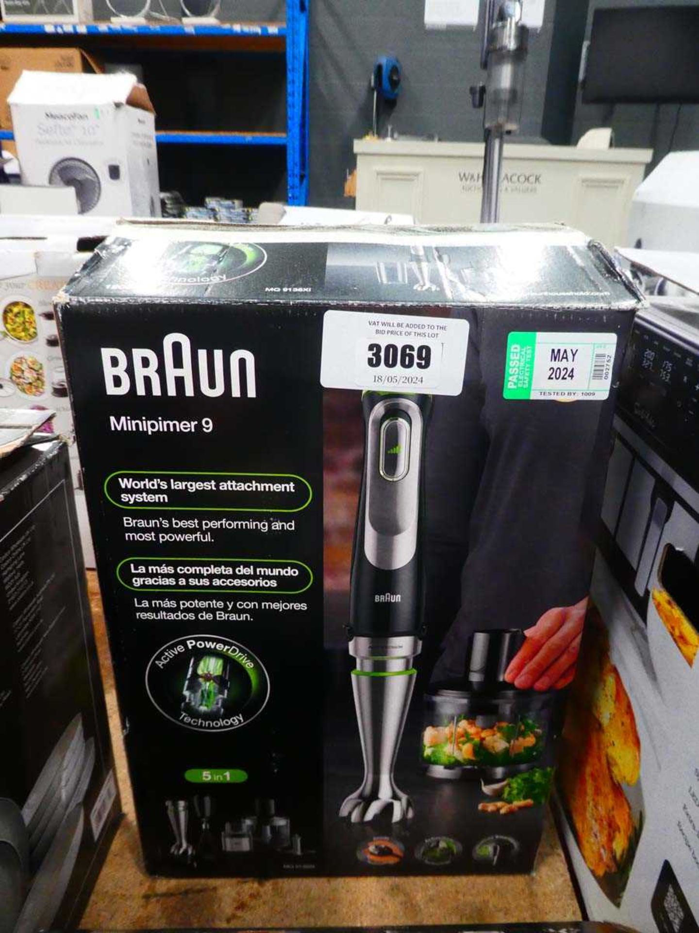 +VAT Braun MultiQuick 9 blender