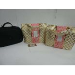 +VAT 2 Spar Luxetique Rose toiletry gift bag sets and Ted Baker toiletry gift bag set