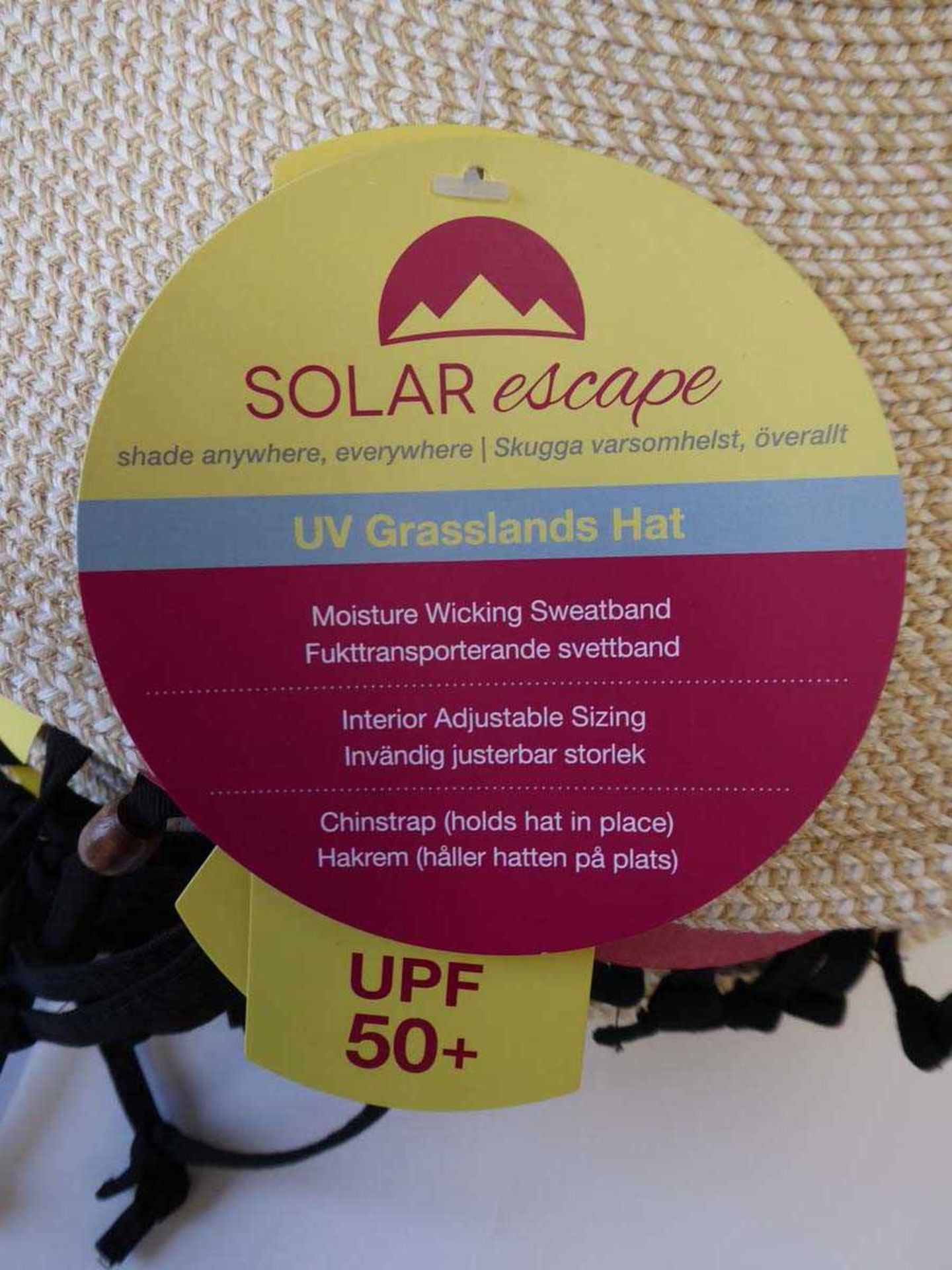 +VAT Approx. 20 Solar Escape UV grasslands hats - Image 2 of 2