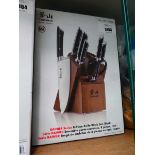 +VAT Cangshan knife block and knife set