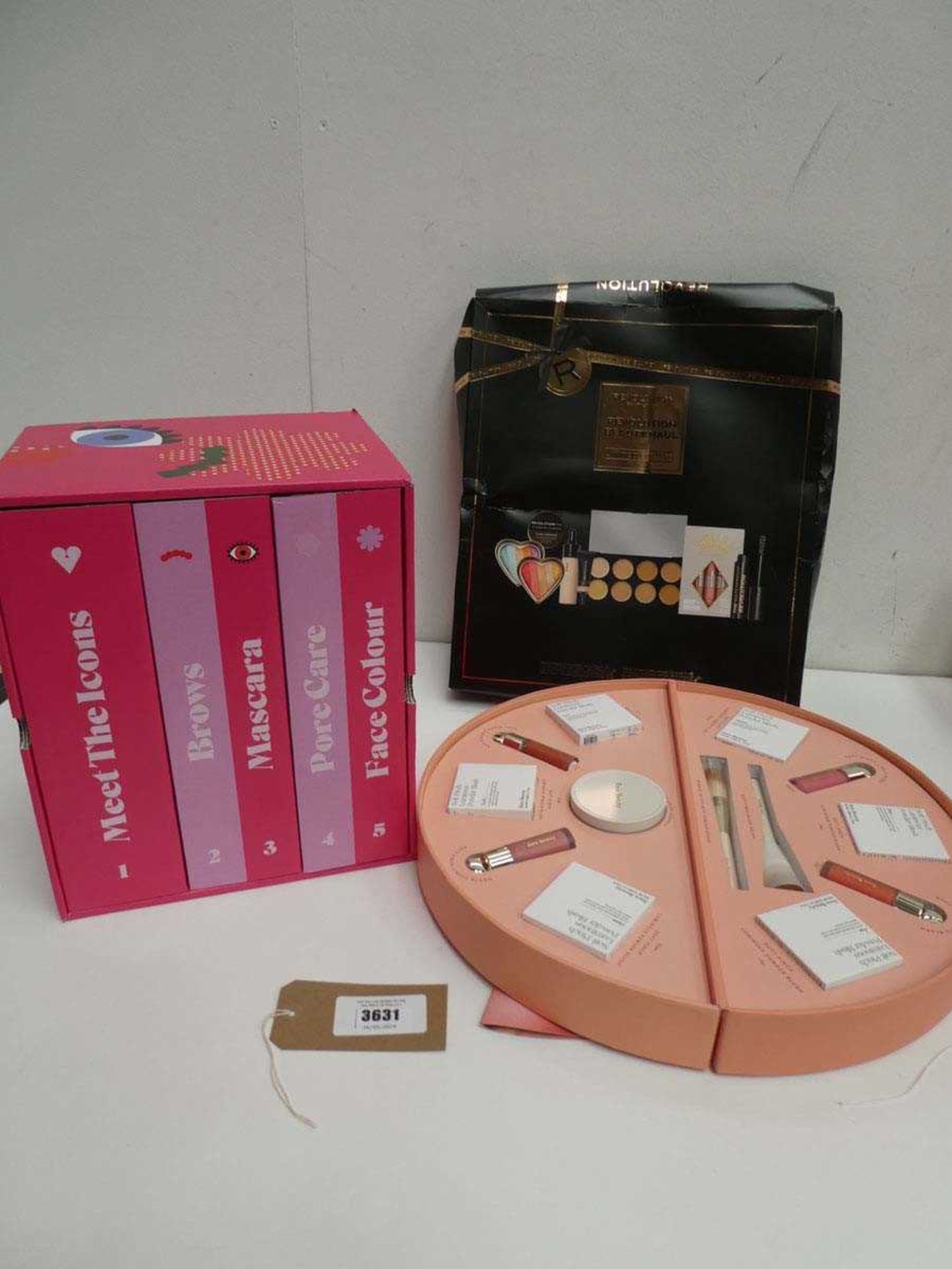 +VAT Benefit, Revolution & Rare beauty cosmetic box sets