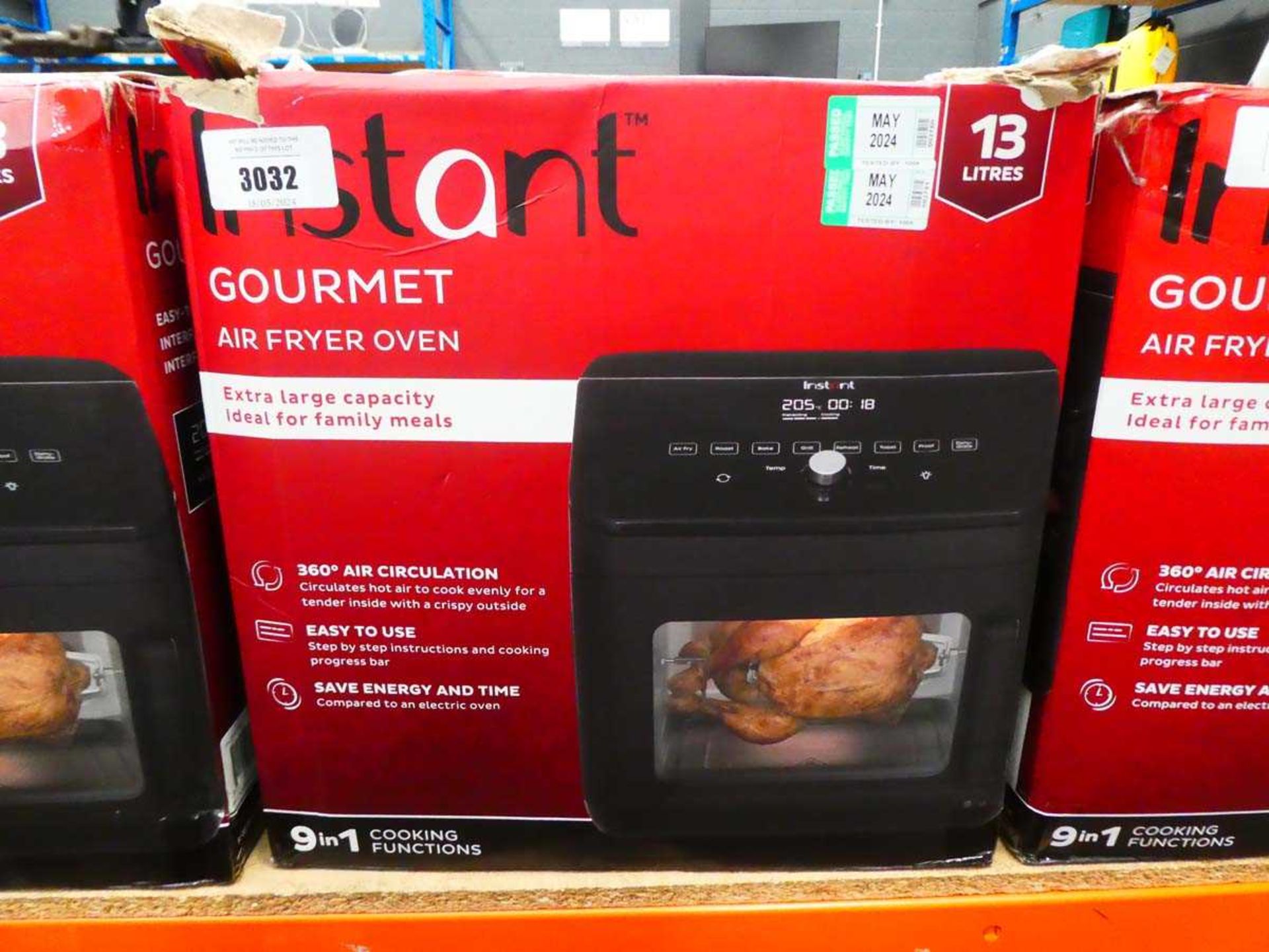 +VAT Instant Gourmet air fryer oven